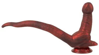 Oboustranné fantasy dildo Beasty Cocks Panthera Double s přísavkou, silikon, 47 cm - obrázek 3