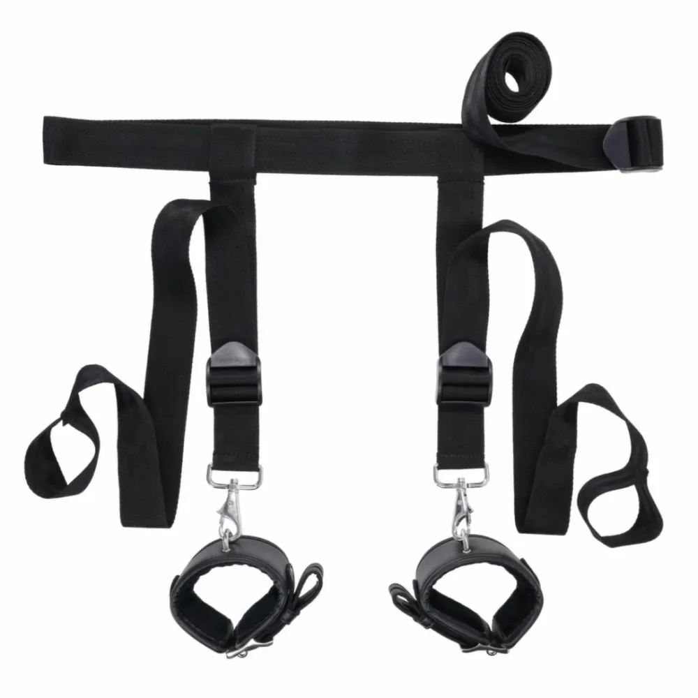 Pouta na dveře Sportsheets Edge Door Restraints, nastavitelná, černá