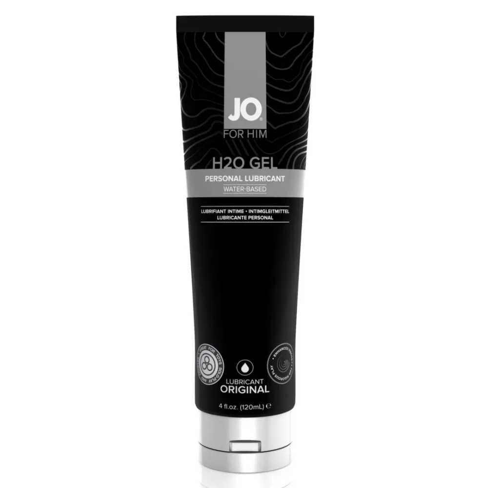 System JO H2O Gel For Him, hustý lubrikační gel na vodní bázi, 120 ml