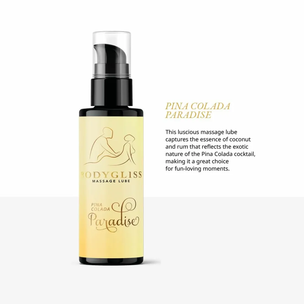 Sada lubrikačních gelů BodyGliss Travel Edition, tropické vůně koktejlů, 3 × 30 ml - obrázek 4