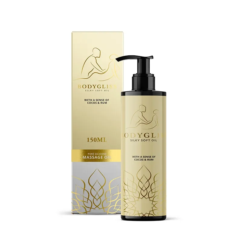 Masážní olej BodyGliss Silky Soft Oil Coconut & Rum, 150 ml - obrázek 4