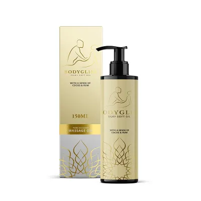 Masážní olej BodyGliss Silky Soft Oil Coconut & Rum, 150 ml - obrázek 4