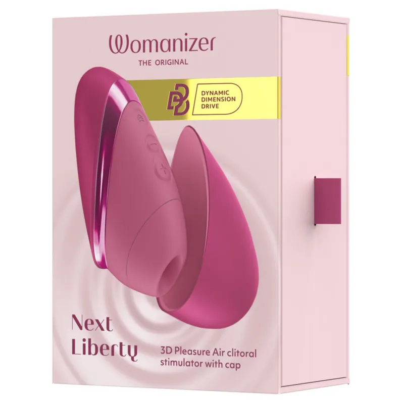 Tlakový stimulátor klitorisu Womanizer Next Liberty, sytě růžový - obrázek 8