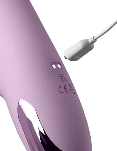 Rabbit vibrátor na bod G a klitoris Fantasy For Her G-Touch Pulse Pro, fialový - obrázek 8