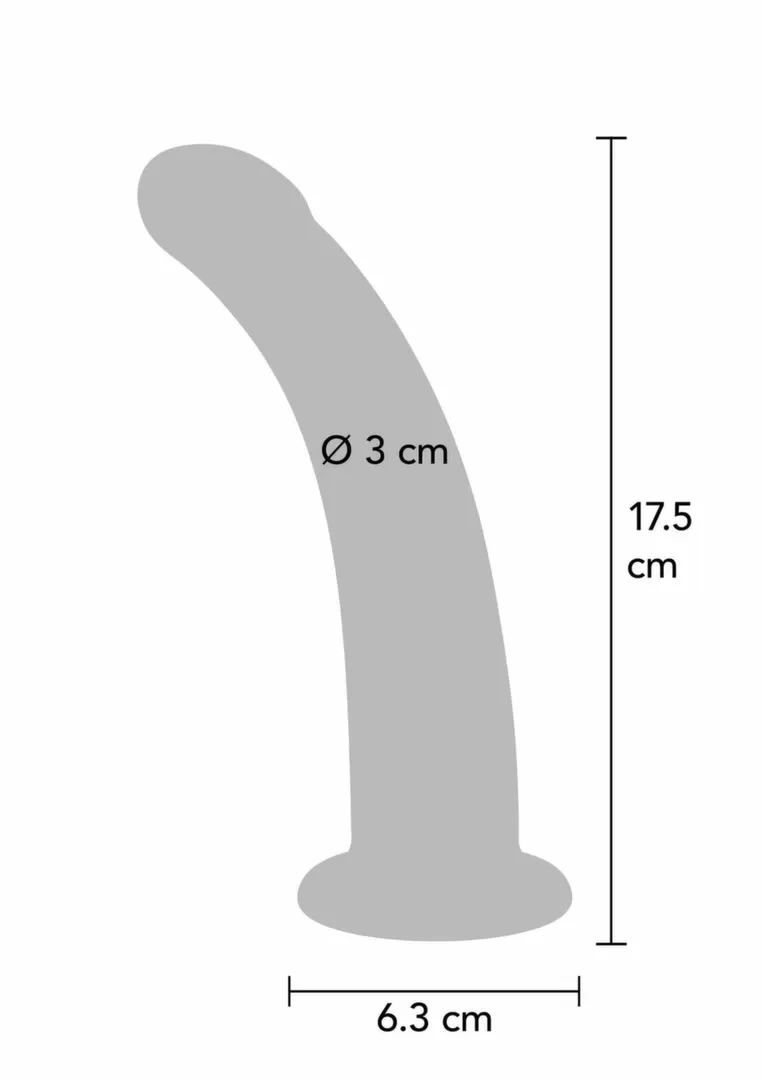 Silikonové dildo na strap-on ToyJoy Get Real Harness Dong L, s přísavkou - obrázek 4