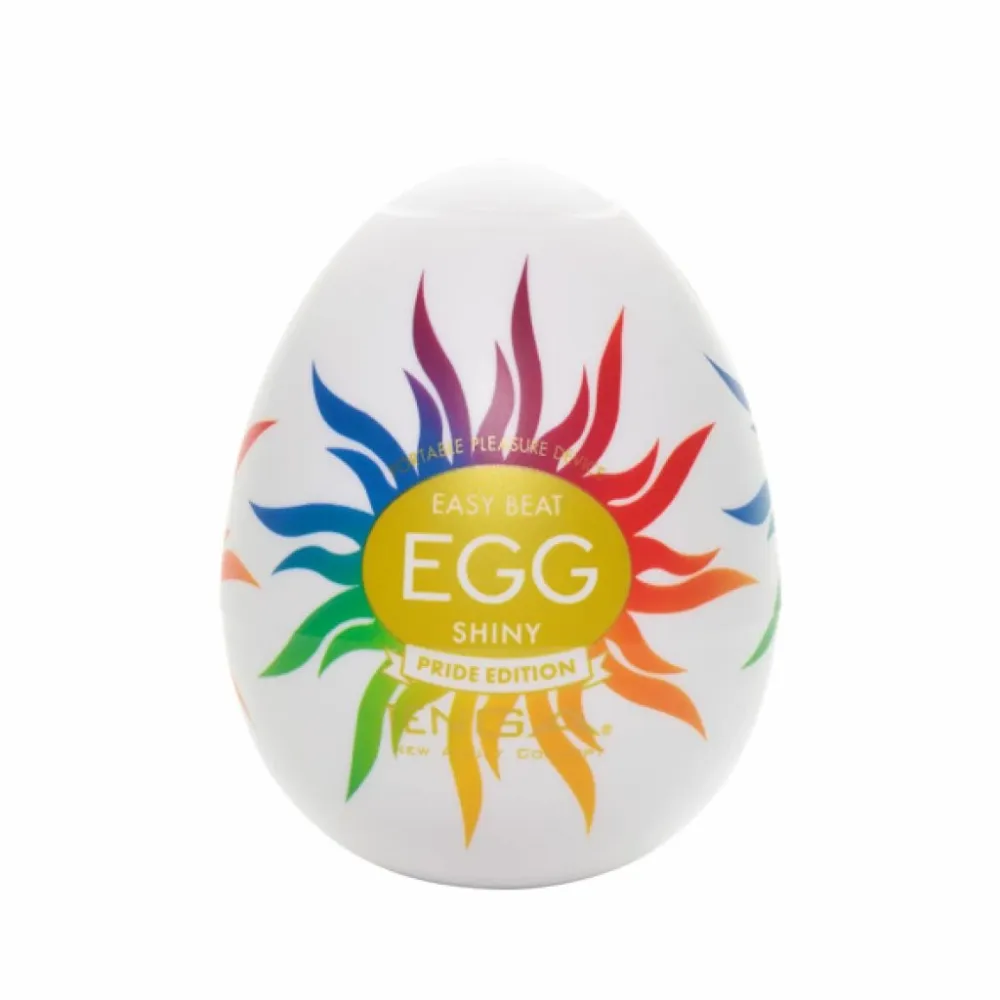 Masturbační vajíčko TENGA EGG SHINY Pride Edition, duhové, 1 ks