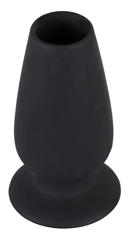Dutý anální kolík You2Toys Lust Tunnel Plug M, silikon, černý, 10 cm - obrázek 2