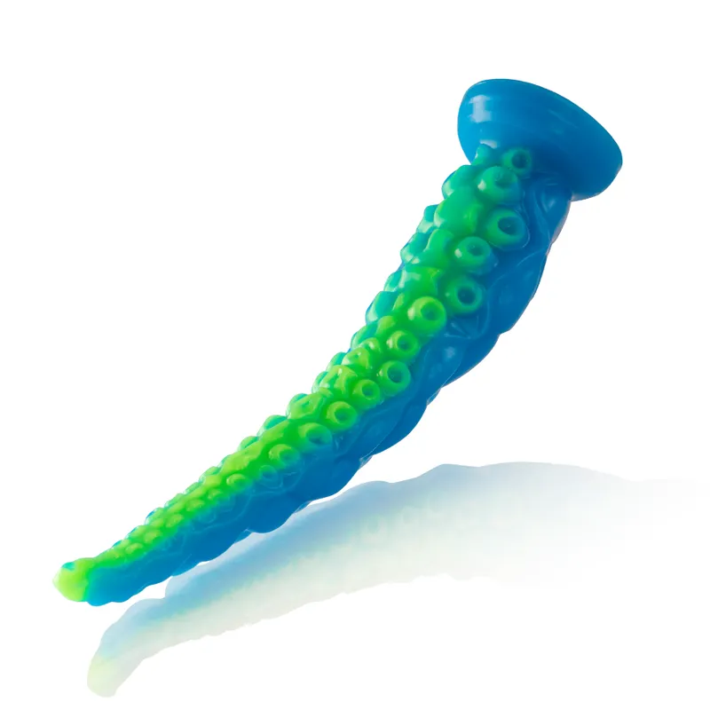 Silikonové dildo chapadlo EPIC Scylla, fluorescenční, malé, 25 cm - obrázek 5