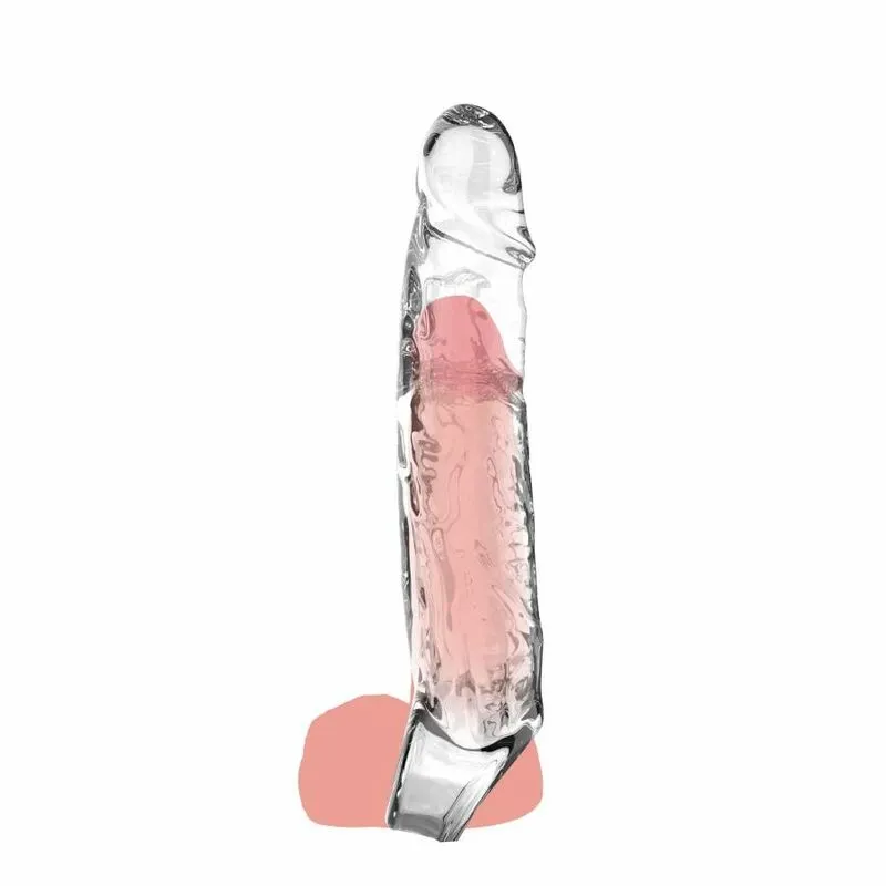 Prodlužovací návlek na penis Get Real Extension Long, 19 cm, průhledný - obrázek 2
