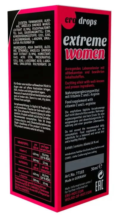 Stimulační kapky pro ženy Cobeco Spanish Fly Extreme, 30 ml - obrázek 4