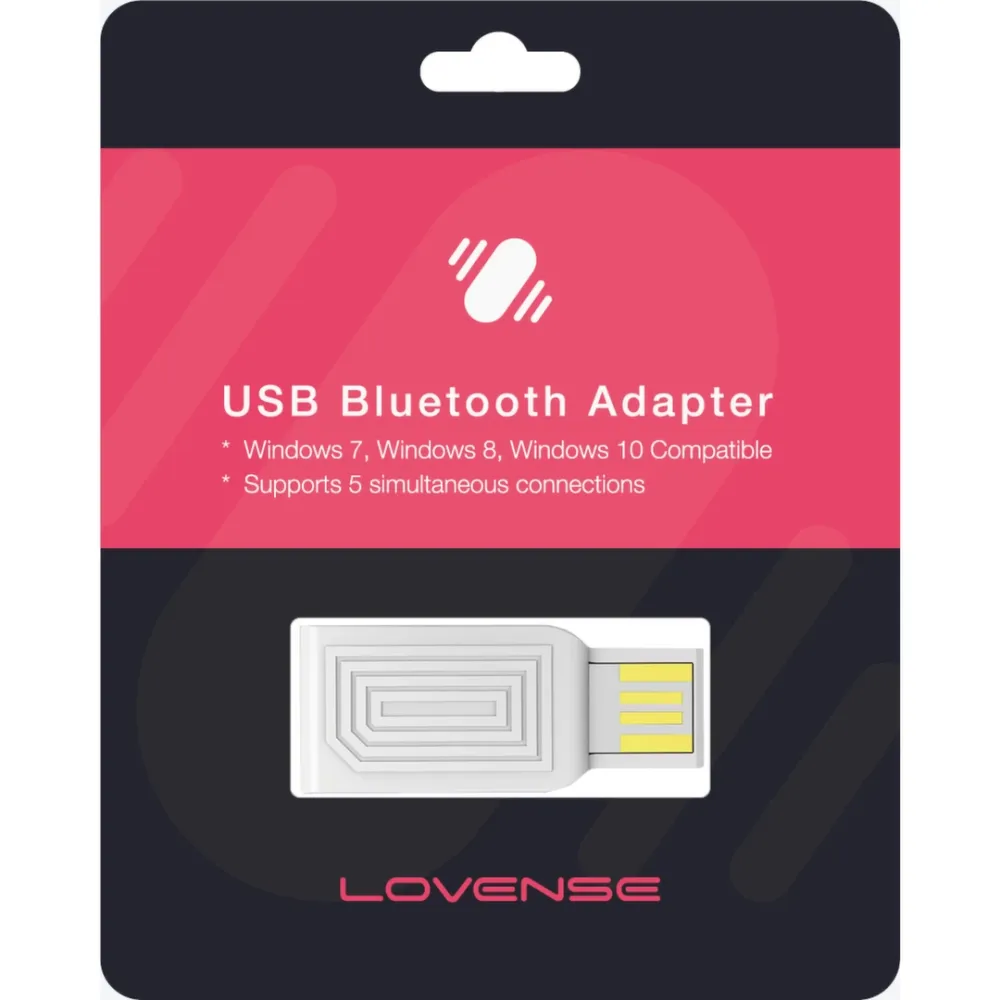 USB Bluetooth adaptér Lovense pro připojení k počítači, černý
