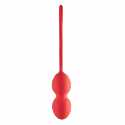 Venušiny kuličky Love Signal Playful Drops, dvojité, silikon, růžové - obrázek 4