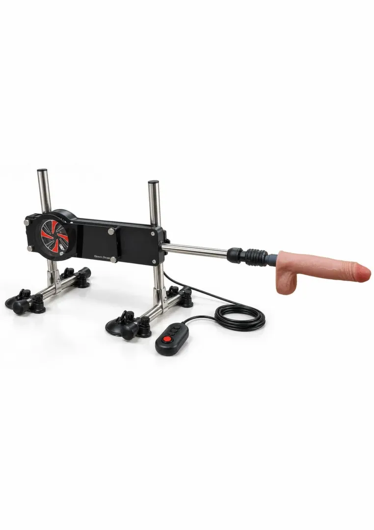Sexuální stroj Titan Performance AI Powered 220V s vibračním nástavcem a aplikací - obrázek 7