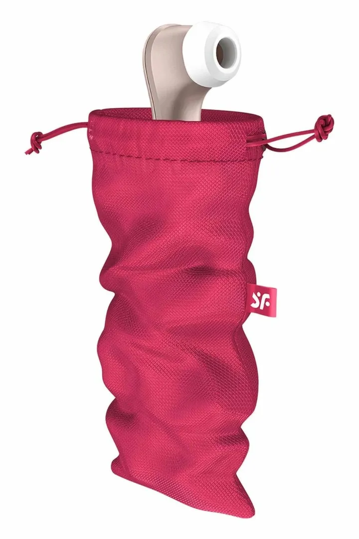 Úložný sáček na pomůcky Satisfyer Treasure Bag L, růžový - obrázek 2