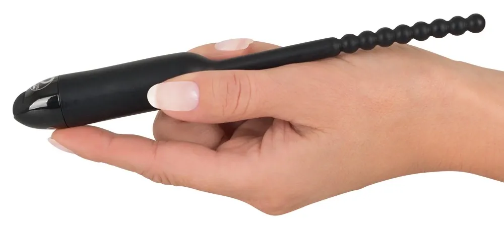 Vibrační dilatátor You2Toys, silikon, 7 režimů, černý, 19 cm - obrázek 4