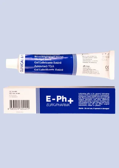Sterilní lubrikační gel Scala Selection Europharma E-PhPlus, na vodní bázi, 82 g - obrázek 2