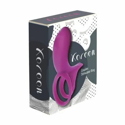 Erekční kroužek pro páry XOCOON Couples Ring, fuchsiový - obrázek 8