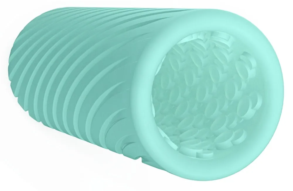 Oboustranný silikonový masturbátor Arcwave Ghost, mátový - obrázek 2