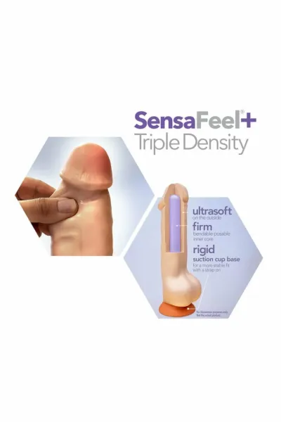 Realistické dildo Dr. Skin Plus 5 Inch Posable s přísavkou, ohebné, tělové, 13,9 cm - obrázek 5
