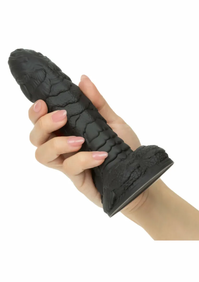 Fantasy dildo s přísavkou Monster Dong The Gill Man, 22 cm, zelené - obrázek 5