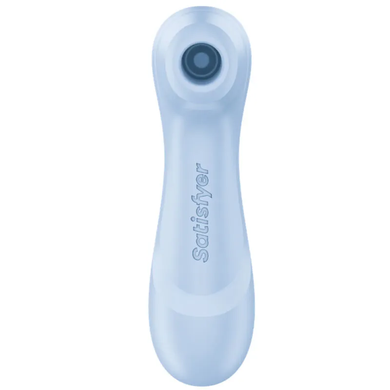 Tlakový stimulátor klitorisu Satisfyer Pro 2 Generation 4 s vibracemi, modrý - obrázek 2