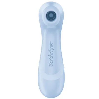 Tlakový stimulátor klitorisu Satisfyer Pro 2 Generation 4 s vibracemi, modrý - obrázek 2