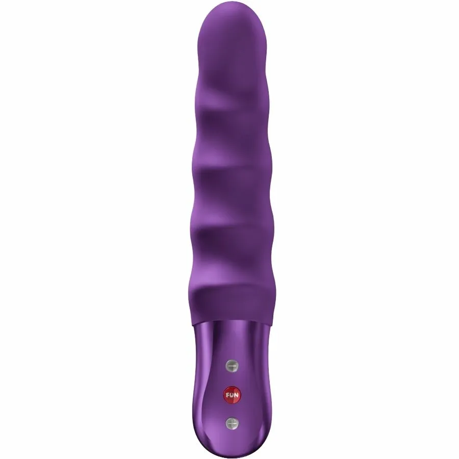 Přirážecí pulzátor FUN FACTORY Stronic Surf, tmavě fialový, 20 cm