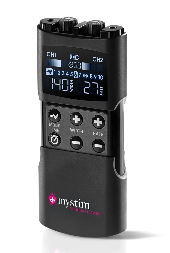 Elektrostimulační jednotka Mystim Tension Lover 2, 2 kanály, USB-C - obrázek 6