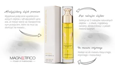 Masážní olej Magnetifico Oriental Aromatic Premium, veganský, 50 ml - obrázek 3