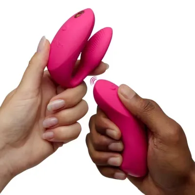 Vibrátor pro páry We-Vibe Chorus Pro, zářivě růžový - obrázek 6