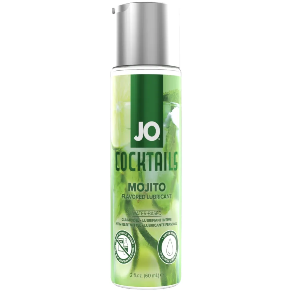 Lubrikační gel System JO H2O Cocktails Mojito na vodní bázi, 60 ml