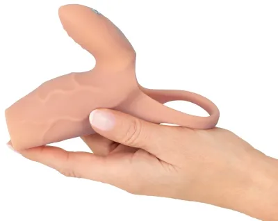 Vibrační návlek na penis Realistixxx Real Sleeve Clit S se stimulátorem klitorisu - obrázek 7