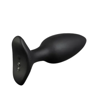 Vibrační anální kolík Lovense Hush 2 M ovládaný aplikací, 45 mm, silikon, černý - obrázek 2