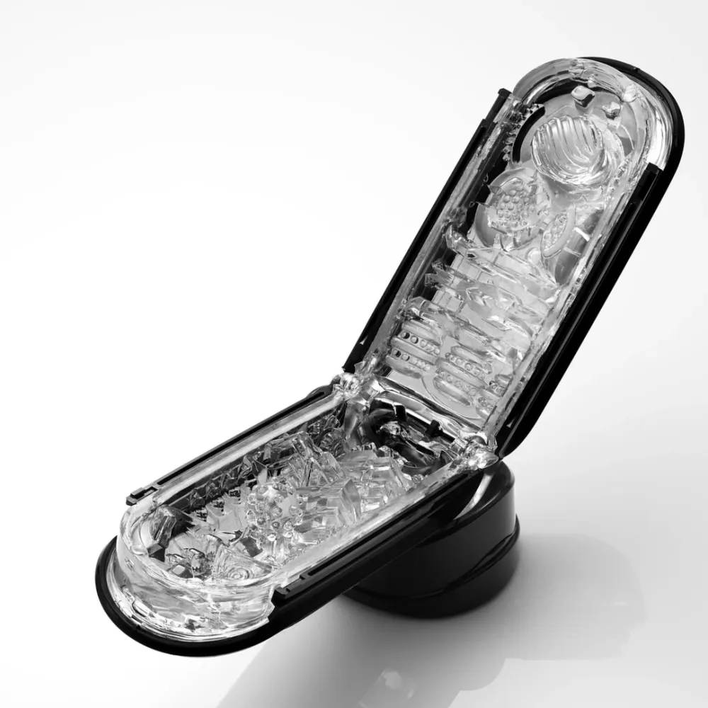 Tenga Flip Zero Black, masturbátor Strong Edition, černý - obrázek 5