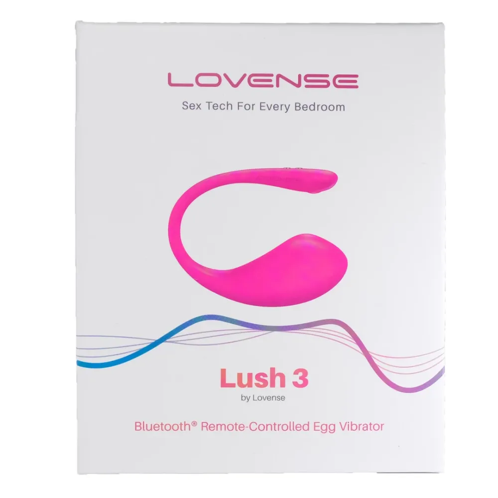 Nositelný vibrátor Lovense Lush 3 s ovládáním aplikací, růžový - obrázek 5