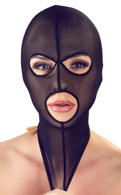 Elastická maska na hlavu Bad Kitty Powernet, černá, unisex, univerzální velikost - obrázek 3