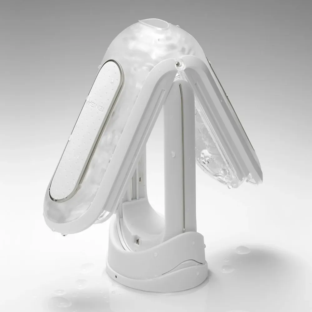 Tenga Flip Zero Electronic Vibrating System, vibrační masturbátor, bílý, 18 cm - obrázek 5