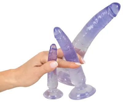 Sada 3 průhledných dild s přísavkou Crystal Clear, PVC - obrázek 7