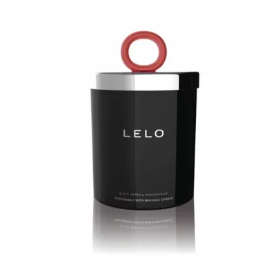 Masážní svíčka LELO, černý pepř a granátové jablko, 150 g