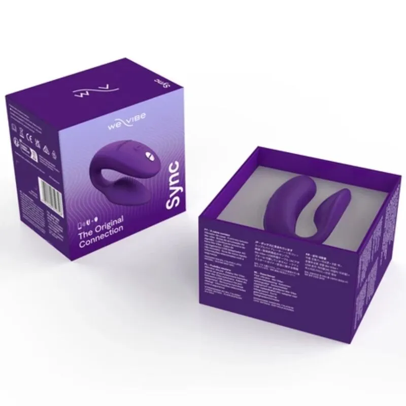 Nastavitelný vibrátor pro páry We-Vibe Sync 2, fialový - obrázek 9