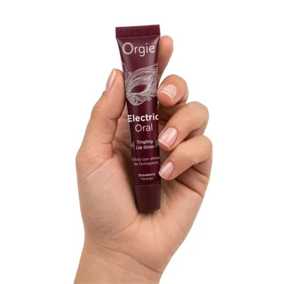 Lesk na rty s vibračním efektem pro orální sex Orgie Electric, 15 ml - obrázek 4