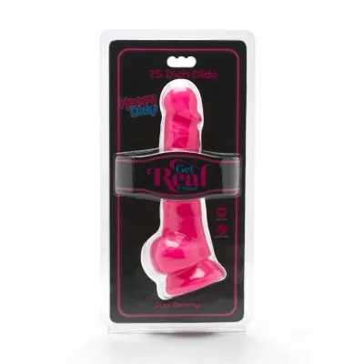 Dildo Get Real Happy Dicks s varlaty a přísavkou, 19 cm, růžové - obrázek 2