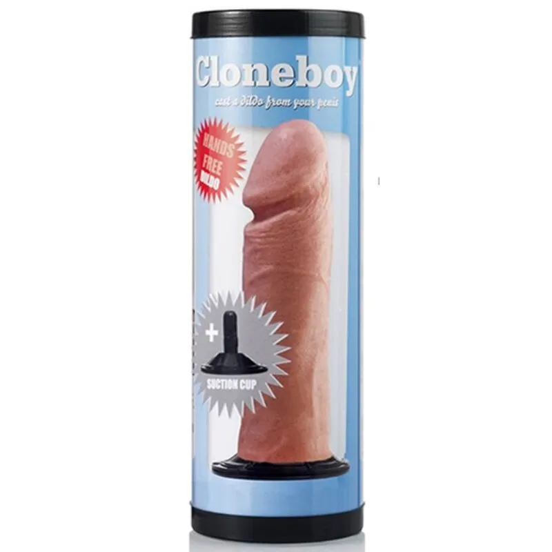 Sada na odlitek penisu Cloneboy s přísavkou, růžová