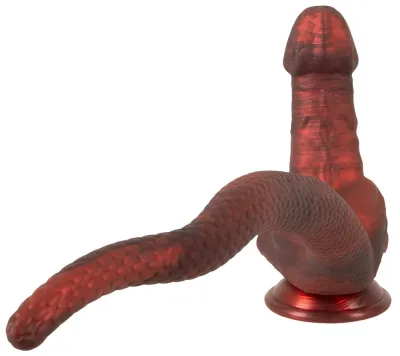 Oboustranné fantasy dildo Beasty Cocks Panthera Double s přísavkou, silikon, 47 cm - obrázek 4