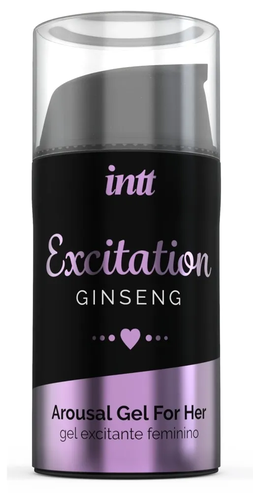 Stimulační gel na klitoris INTT Excitation se ženšenem, 15 ml - obrázek 2