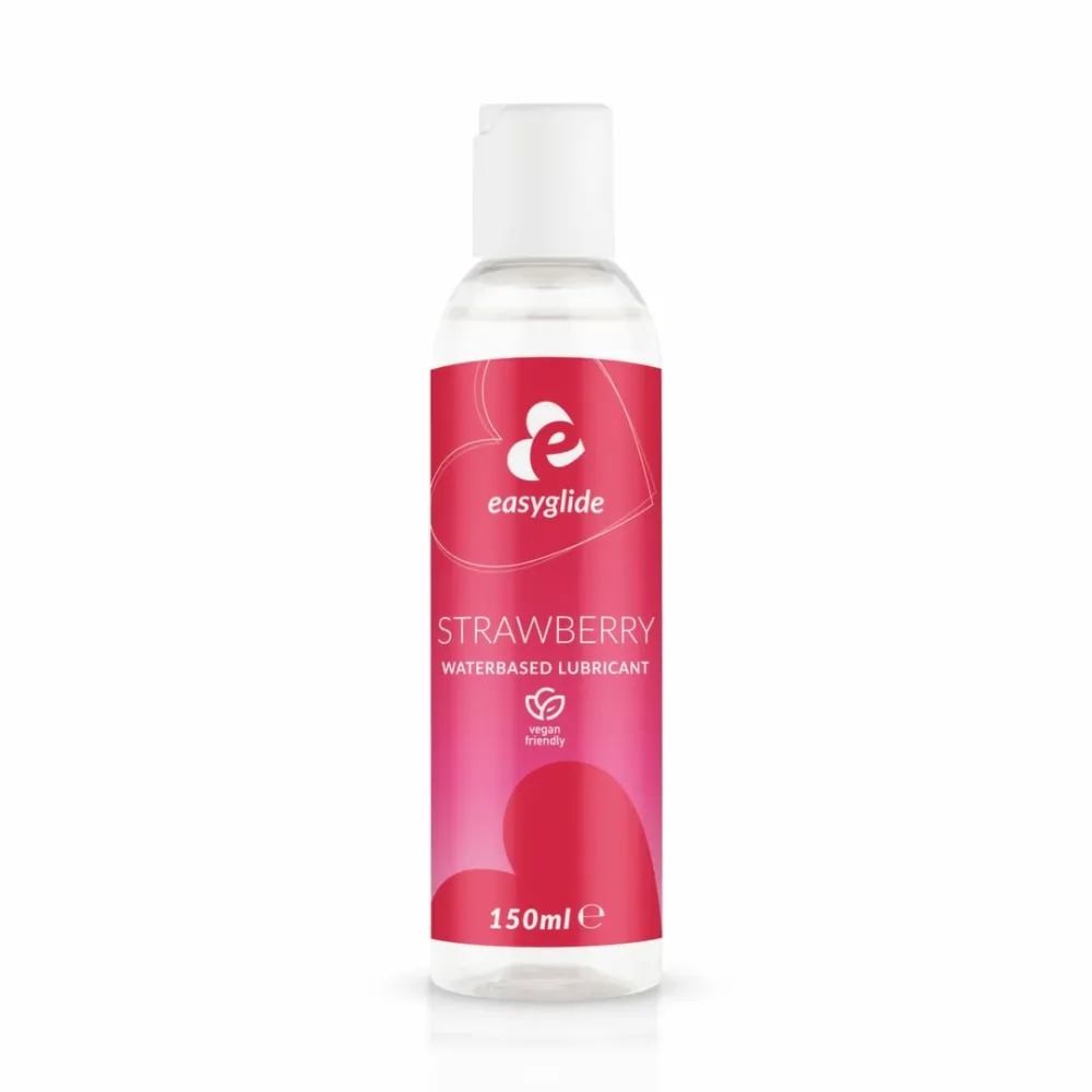 Lubrikační gel EasyGlide Strawberry s příchutí jahody, na vodní bázi, 150 ml - obrázek 3