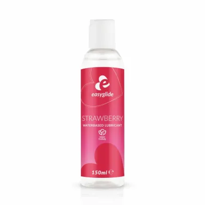 Lubrikační gel EasyGlide Strawberry s příchutí jahody, na vodní bázi, 150 ml - obrázek 3