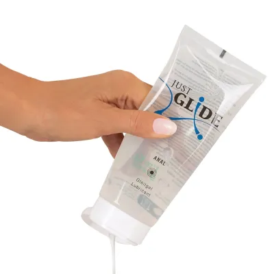 Anální lubrikační gel Just Glide Anal na vodní bázi, 200 ml - obrázek 3