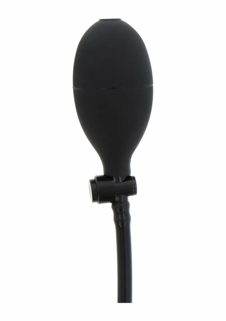 Nafukovací anální kolík s přísavkou Hidden Desire Inflatable Suction Plug Expert, černý - obrázek 7