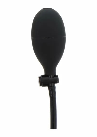 Nafukovací anální kolík s přísavkou Hidden Desire Inflatable Suction Plug Expert, černý - obrázek 7